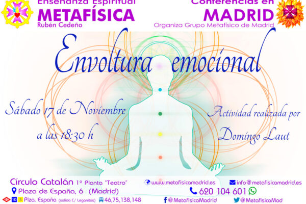 conferencia envoltura emocional sabado 17 noviembre 18 30 horas ciruclo catalan grupo metafisico de madrid
