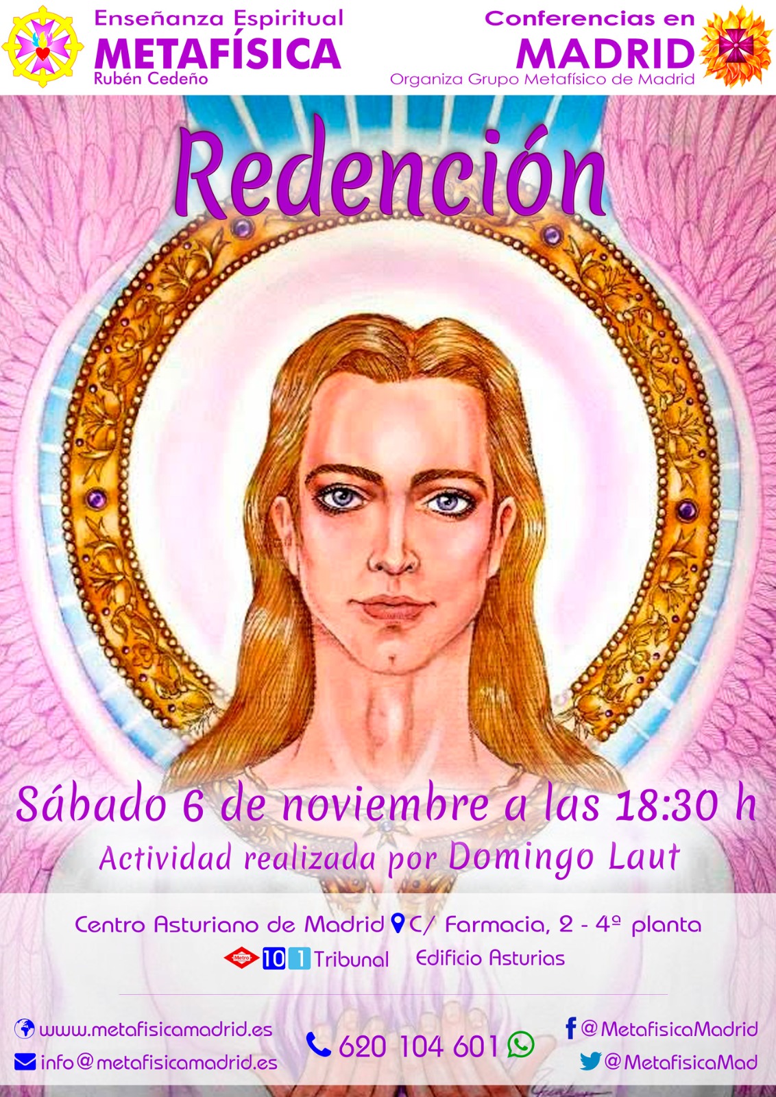 conferencia 6 noviembre 2021 metafisica madrid