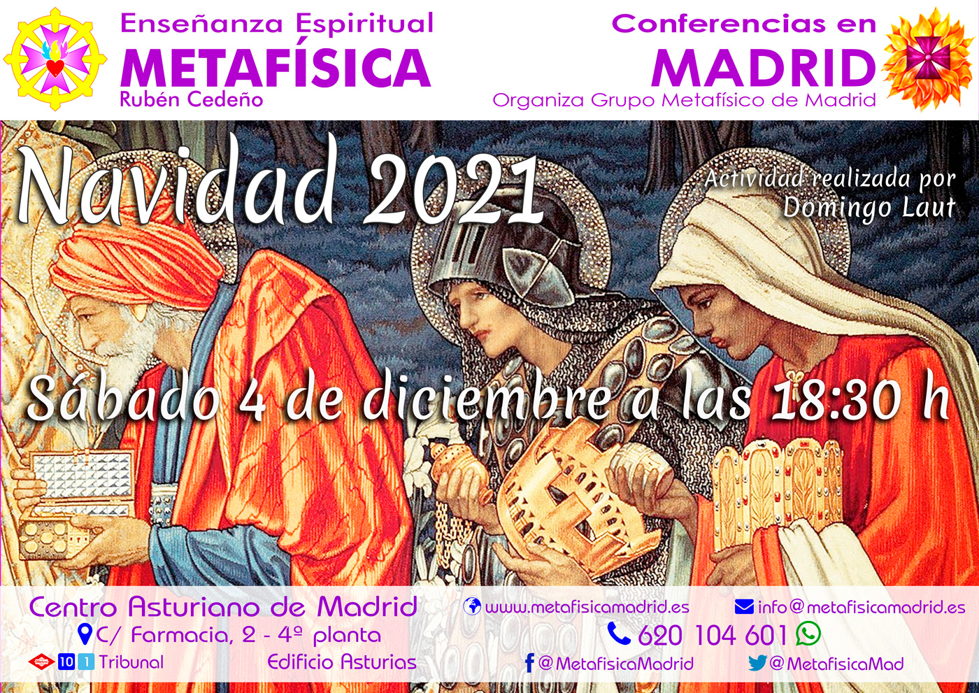 conferencia navidad 2021 sabado diciembre 4 18 30 grupometafisicodemadrid